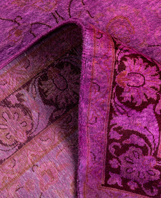 Fine Vibrance, One-of-a-Kind Hand-Knotted Area Rug  - Purple, 3' 2" x 5' 0"