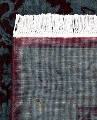 Overdyed One-of-a-Kind Wool Gray Runner 2' 7" x 10' 2"