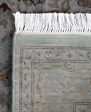 Contemporary Overdyed Wool Hand Knotted Gray Runner 2' 7" x 10' 5"