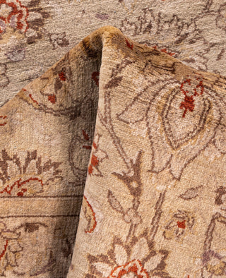 Overdyed One-of-a-Kind Wool Beige Runner 2' 6" x 10' 1"