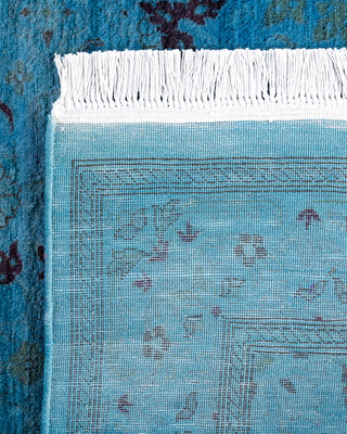 Fine Vibrance, One-of-a-Kind Hand-Knotted Area Rug  - Blue, 3' 1" x 5' 4"