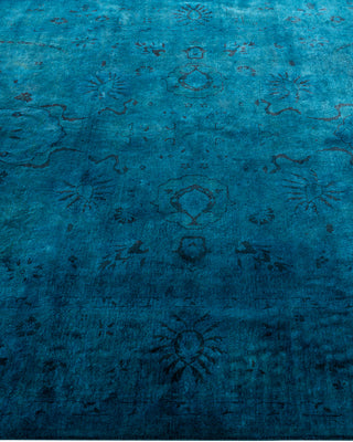 Fine Vibrance, One-of-a-Kind Hand-Knotted Area Rug  - Blue, 5' 10" x 8' 8"