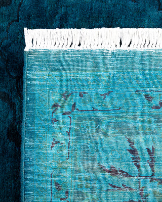 Fine Vibrance, One-of-a-Kind Hand-Knotted Area Rug  - Blue, 5' 10" x 8' 8"