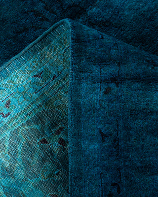 Fine Vibrance, One-of-a-Kind Hand-Knotted Area Rug  - Blue, 5' 10" x 8' 8"