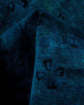 Fine Vibrance, One-of-a-Kind Hand-Knotted Area Rug  - Blue, 5' 10" x 8' 8"