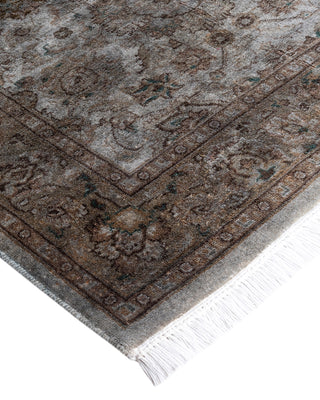 Fine Vibrance, One-of-a-Kind Hand-Knotted Runner Rug  - Gray, 2' 7" x 10' 7"