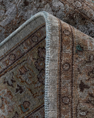 Fine Vibrance, One-of-a-Kind Hand-Knotted Runner Rug  - Gray, 2' 7" x 10' 7"