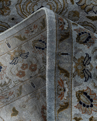 Overdyed Hand-Knotted Gray Area Rug 4' 2" x 6' 5"