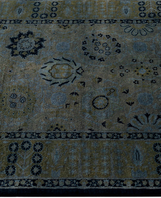 Overdyed One-of-a-Kind Wool Gray Runner 2' 8" x 12' 0"