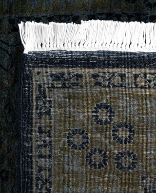 Overdyed One-of-a-Kind Wool Gray Runner 2' 8" x 12' 0"