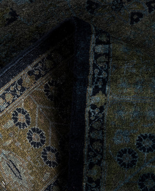 Overdyed One-of-a-Kind Wool Gray Runner 2' 8" x 12' 0"