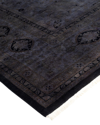 Contemporary Hand Knotted  Gray Area Rug 8' 3" x 10' 5"