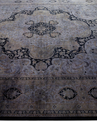 Contemporary Hand Knotted  Gray Area Rug 8' 3" x 10' 5"