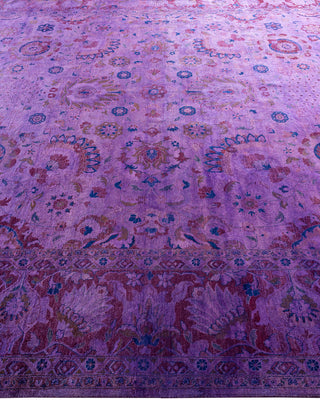 Fine Vibrance, One-of-a-Kind Hand-Knotted Area Rug  - Pink, 8' 2" x 10' 0"