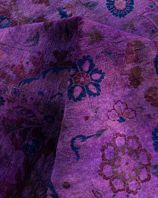 Fine Vibrance, One-of-a-Kind Hand-Knotted Area Rug  - Pink, 8' 2" x 10' 0"
