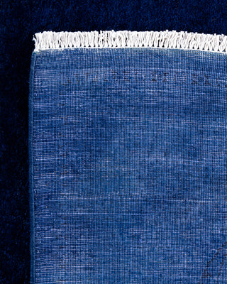 Fine Vibrance, One-of-a-Kind Hand-Knotted Area Rug  - Blue, 6' 1" x 8' 6"