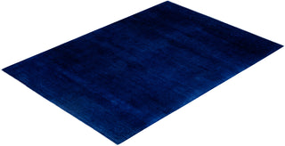Fine Vibrance, One-of-a-Kind Hand-Knotted Area Rug  - Blue, 6' 1" x 8' 6"