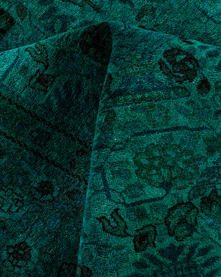 Fine Vibrance, One-of-a-Kind Hand-Knotted Area Rug  - Blue, 6' 2" x 9' 2"