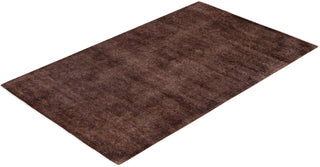 Fine Vibrance, One-of-a-Kind Hand-Knotted Area Rug  - Brown, 3' 3" x 5' 4"