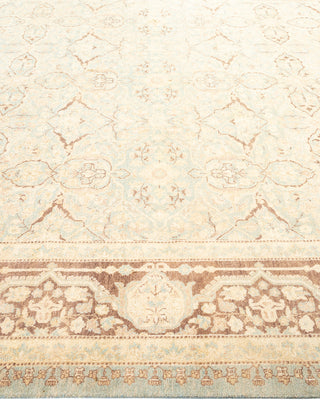 Traditional Hand Knotted Light Blue Area Rug  8' 3" x 10' 4"
