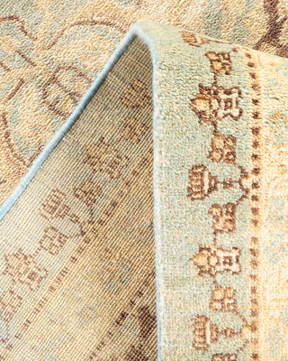 Traditional Hand Knotted Light Blue Area Rug  8' 3" x 10' 4"