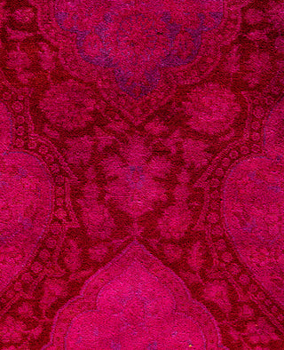 Fine Vibrance, One-of-a-Kind Hand-Knotted Area Rug  - Pink, 5' 10" x 8' 6"