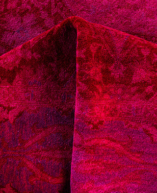 Fine Vibrance, One-of-a-Kind Hand-Knotted Area Rug  - Pink, 5' 10" x 8' 6"