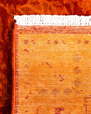 Vibrance, One-of-a-Kind Hand-Knotted Runner Rug  - Orange, 2' 6" x 17' 7"