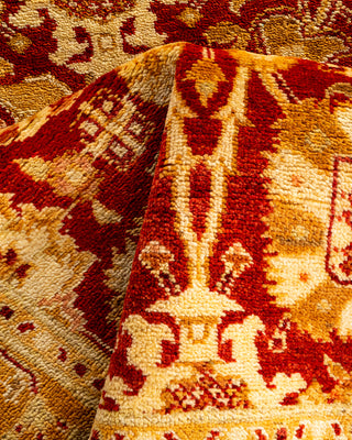 Traditional Hand Knotted Red Runner 2' 7" x 12' 2"