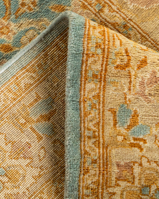 Traditional Hand Knotted Blue Runner 2' 5" x 11' 4"