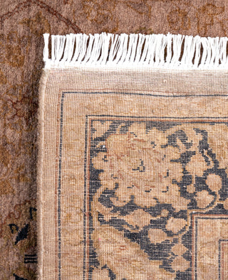 Fine Vibrance, One-of-a-Kind Hand-Knotted Area Rug  - Brown, 3' 1" x 12' 2"