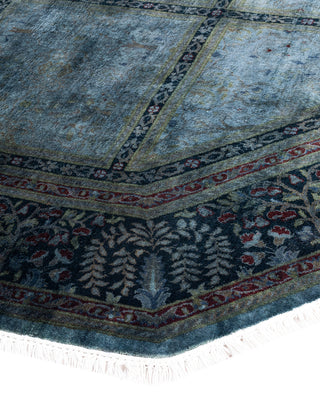 Fine Vibrance, One-of-a-Kind Hand-Knotted Area Rug  - Gray, 6' 1" x 6' 1"