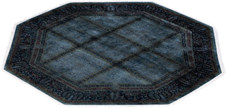 Fine Vibrance, One-of-a-Kind Hand-Knotted Area Rug  - Gray, 6' 1" x 6' 1"