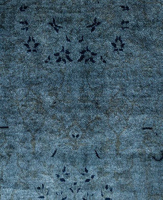 Overdyed One-of-a-Kind Wool Gray Runner 2' 6" x 21' 3"