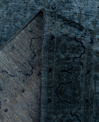 Overdyed One-of-a-Kind Wool Gray Runner 2' 6" x 21' 3"