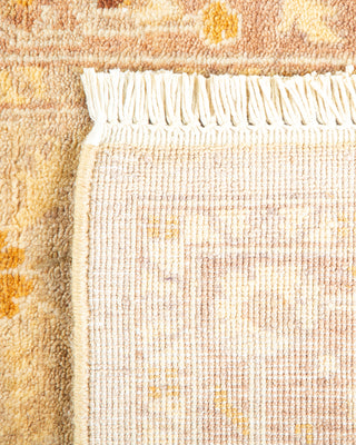 Traditional Hand Knotted Ivory Runner 2' 7" x 14' 2"