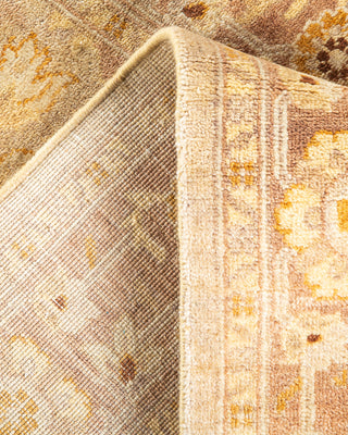 Traditional Hand Knotted Ivory Runner 2' 7" x 14' 2"