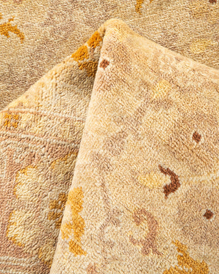 Traditional Hand Knotted Ivory Runner 2' 7" x 14' 2"