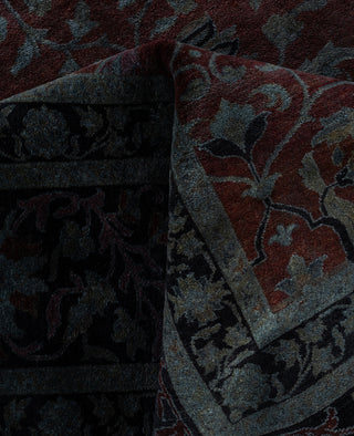 Overdyed One-of-a-Kind Wool Gray Area Rug 12' 0" x 18' 0"