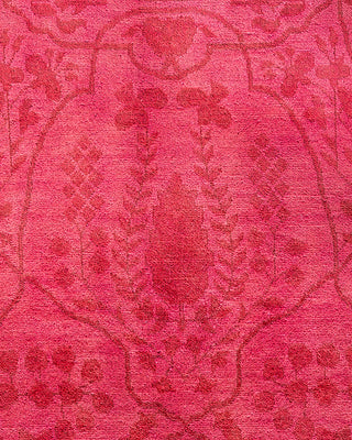 Overdyed Hand-Knotted Pink Area Rug 10' 1" x 13' 6"