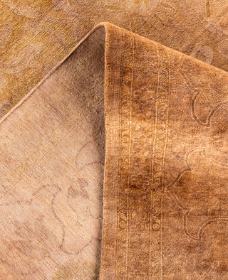 Overdyed One-of-a-Kind Wool Beige Area Rug 10' 3" x 13' 8"