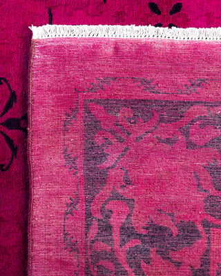 Fine Vibrance, One-of-a-Kind Hand-Knotted Area Rug  - Pink, 6' 1" x 9' 3"