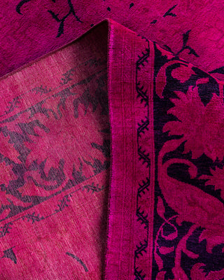 Fine Vibrance, One-of-a-Kind Hand-Knotted Area Rug  - Pink, 6' 1" x 9' 3"