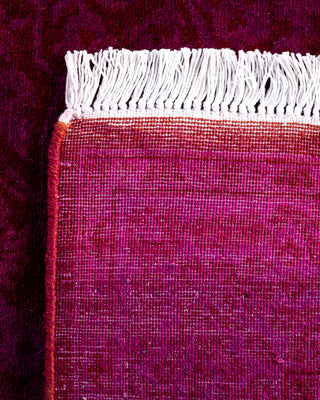Fine Vibrance, One-of-a-Kind Hand-Knotted Runner Rug  - Red, 2' 7" x 23' 4"