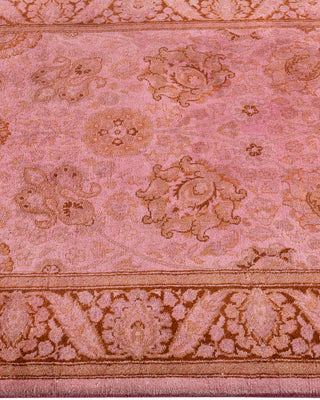 Fine Vibrance, One-of-a-Kind Hand-Knotted Runner Rug  - Pink, 2' 7" x 12' 3"