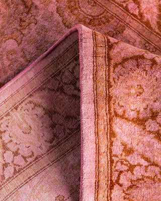 Fine Vibrance, One-of-a-Kind Hand-Knotted Runner Rug  - Pink, 2' 7" x 12' 3"