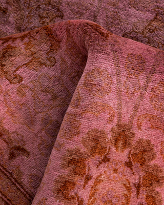 Fine Vibrance, One-of-a-Kind Hand-Knotted Runner Rug  - Pink, 2' 7" x 12' 3"