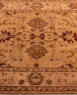 Overdyed Hand-Knotted Wool Modern-Contemporary Brown Area Rug 2' 7" x 4' 4"