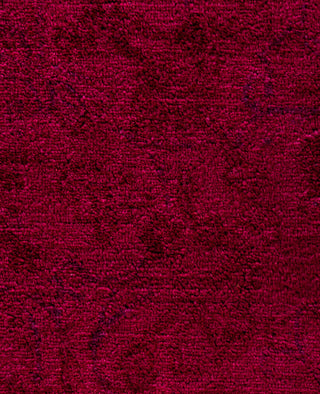 Contemporary Overdyed Wool Hand Knotted Pink Area Rug 9' 3" x 11' 10"