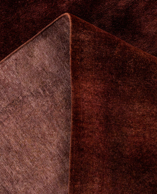 Overdyed One-of-a-Kind Wool Pink Area Rug 9' 3" x 12' 0"